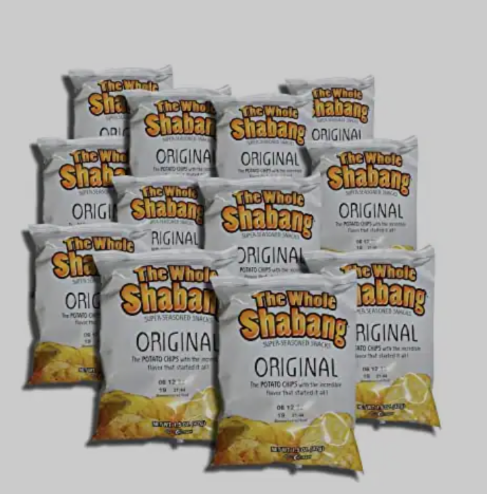  The Whole Shabang Potato Chips - (1) - 6 oz. Bag