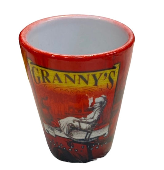 Granny's shot glass