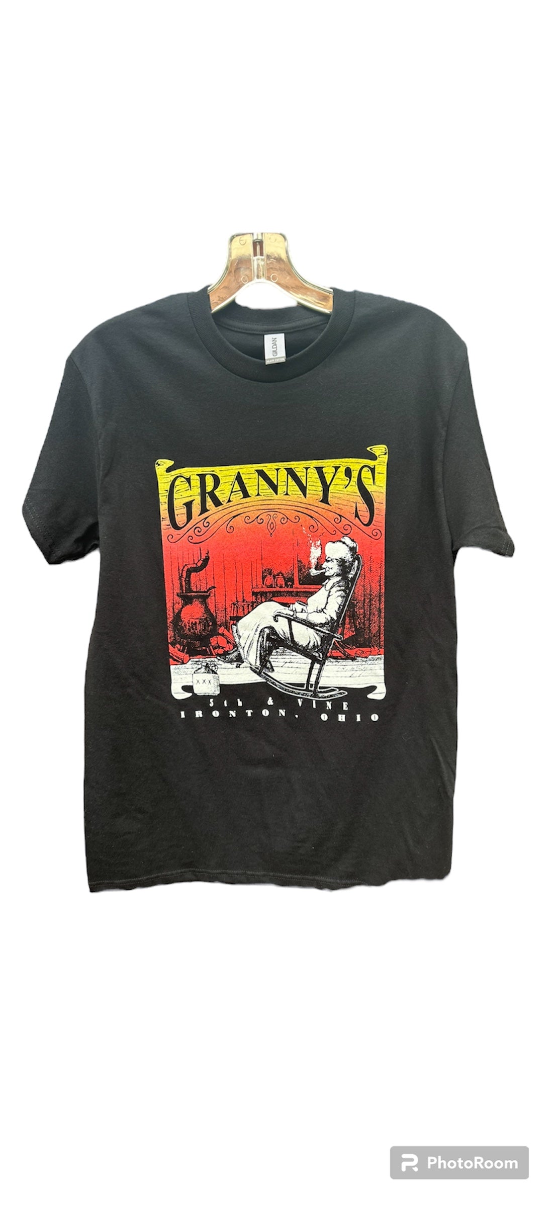 Granny's black s/s tee shirt